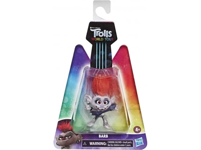 Trolls World Tour Sammelfigur – Poppy Mit Blauem Kleid, Ca. 7,6 Cm Groß
