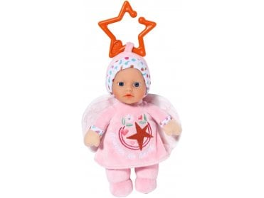 BABY Born Angel for babies PINK - soft doll with star pendant - 18 cm