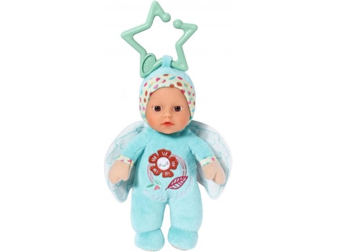 Zapf BABY Born Angel for babies TURQUOISE - soft doll with star pendant - 18 cm