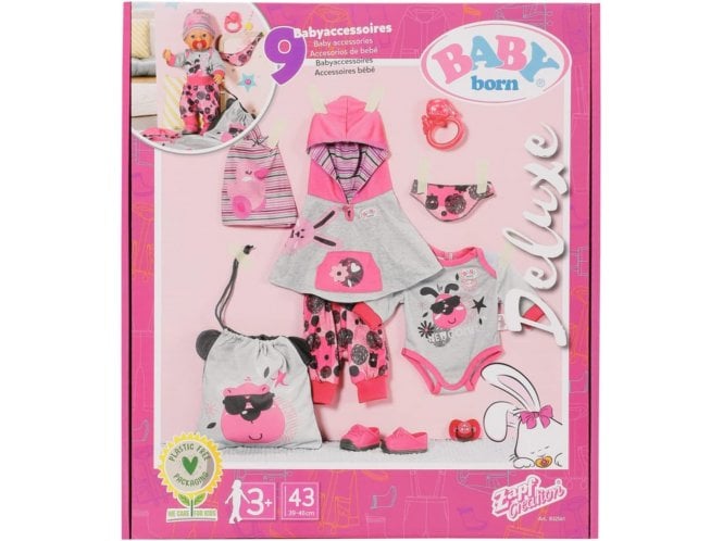 Zapf Baby born Deluxe My First Outfit 43cm