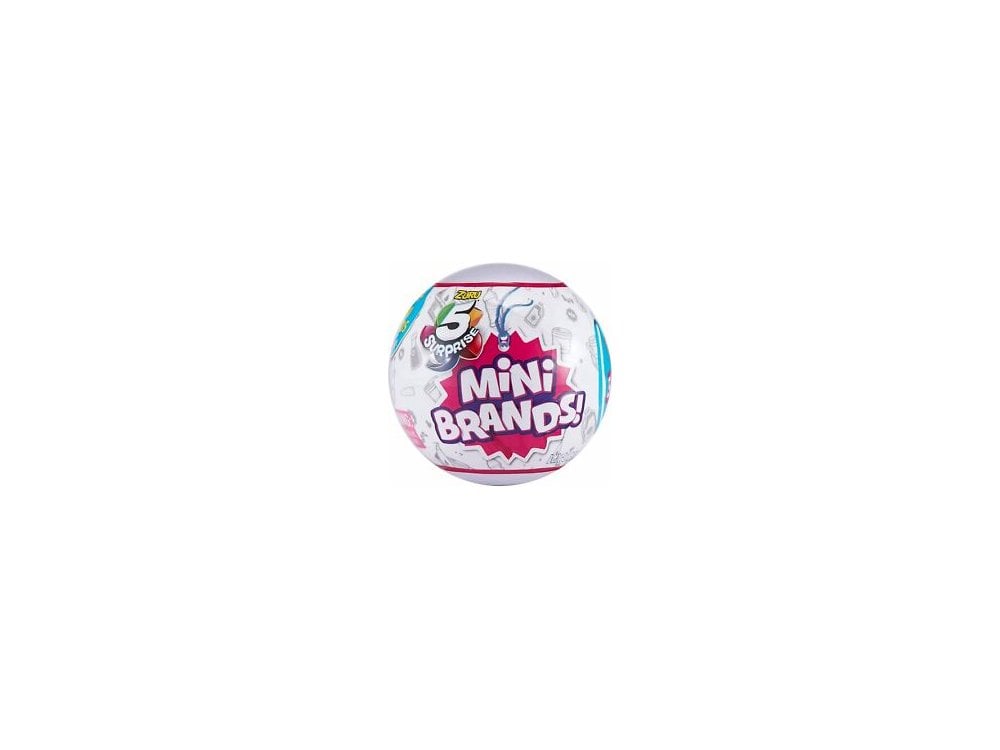 5 Surprise Mini Brands Collectors Case Series 1 By Zuru (Includes 2 Mini Toys) Red