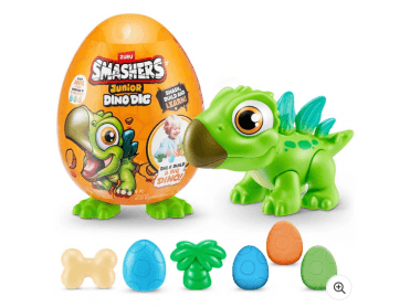 Smashers Junior Dino Dig Small Egg Green Stegosaurus 