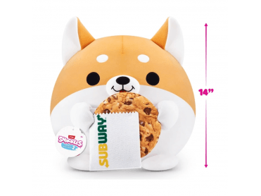 Snackles Series 2 Shaun the Corgi 14" Fruit Subway Cookie