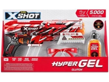 X-Shot Hyper Gel Clutch Blaster (5,000)